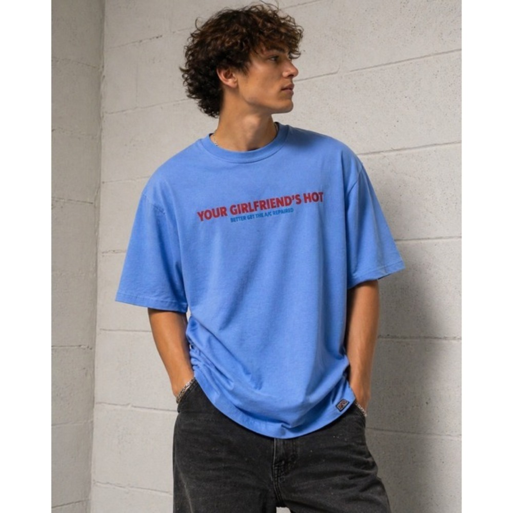NWT Air Conditioning Graphic Tee "Your Girlfriend's Hot‎ But Mine's Hotter" 2XL